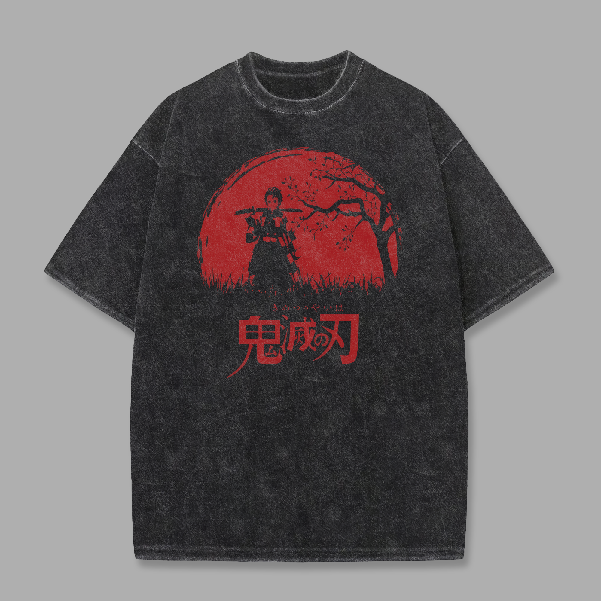 Demon Slayer Tanjiro Moon T-shirt