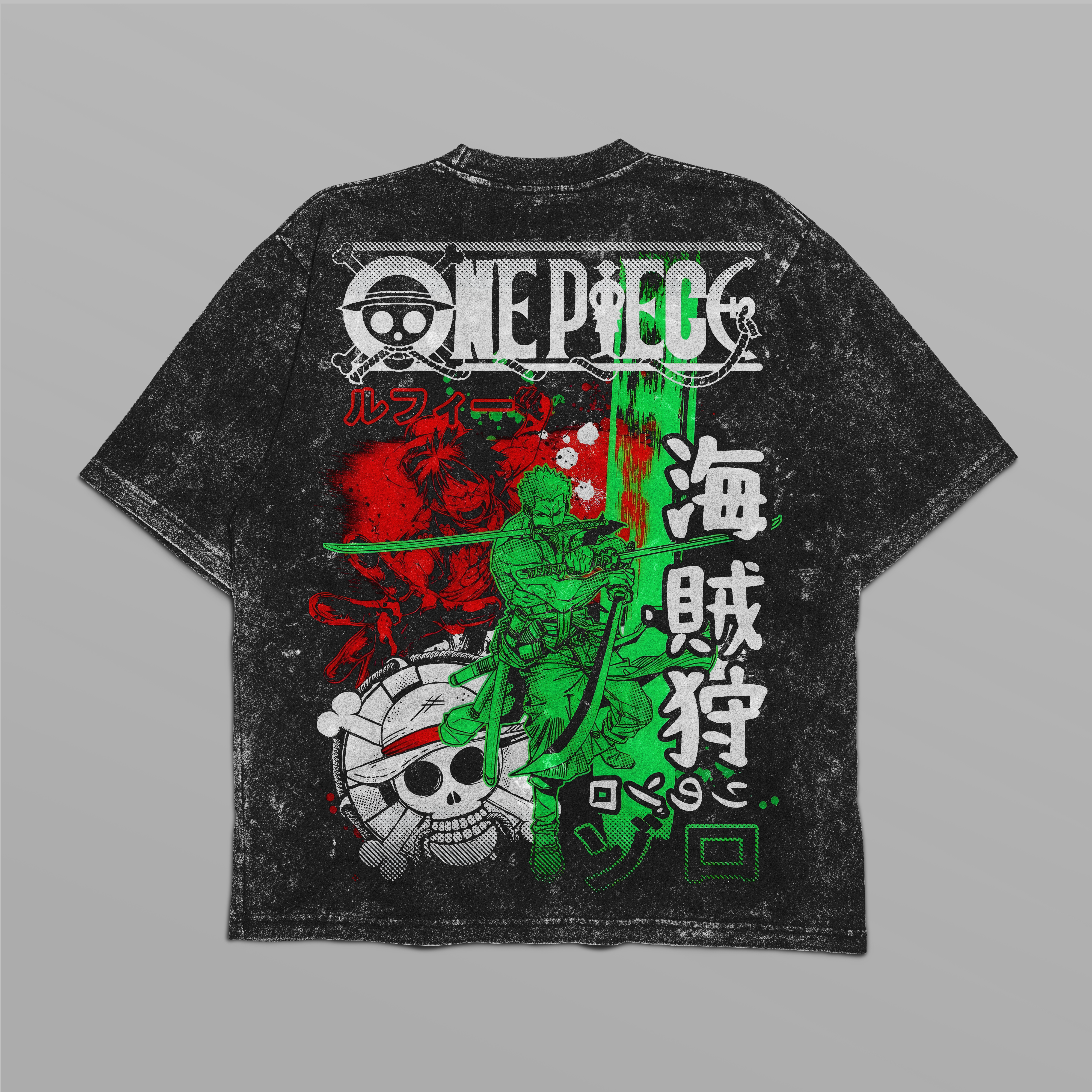 One Piece Luffy Zoro T-shirt