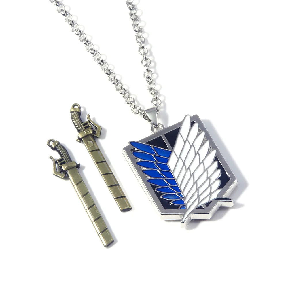 Attack on Titan Necklace - Senpai Attire