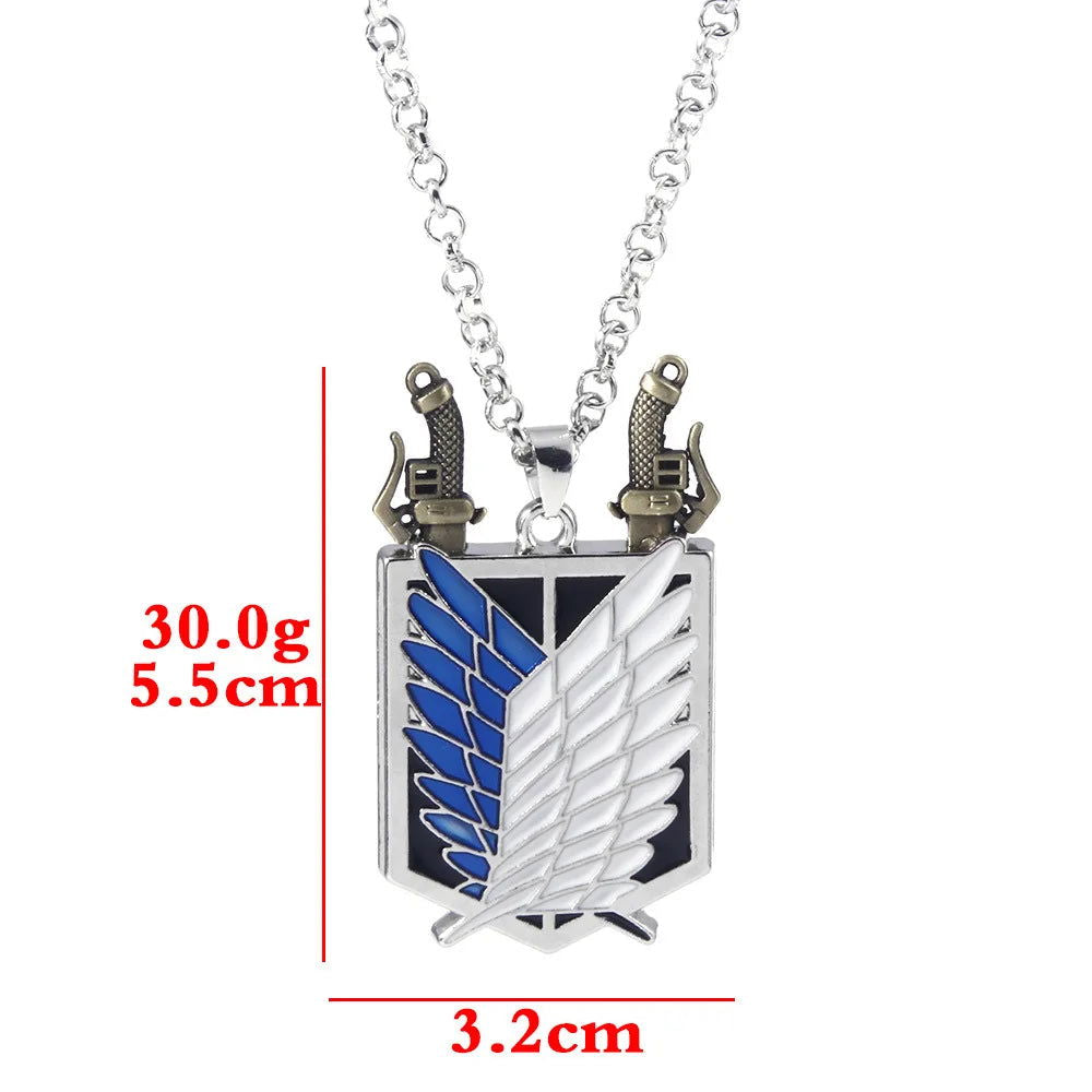 Attack on Titan Necklace - Senpai Attire