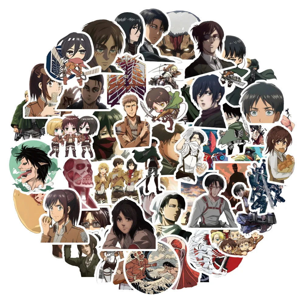 Attack on Titan Stickers - Senpai Attire