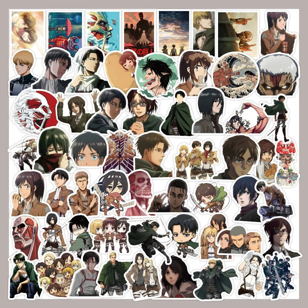 Attack on Titan Stickers - Senpai Attire