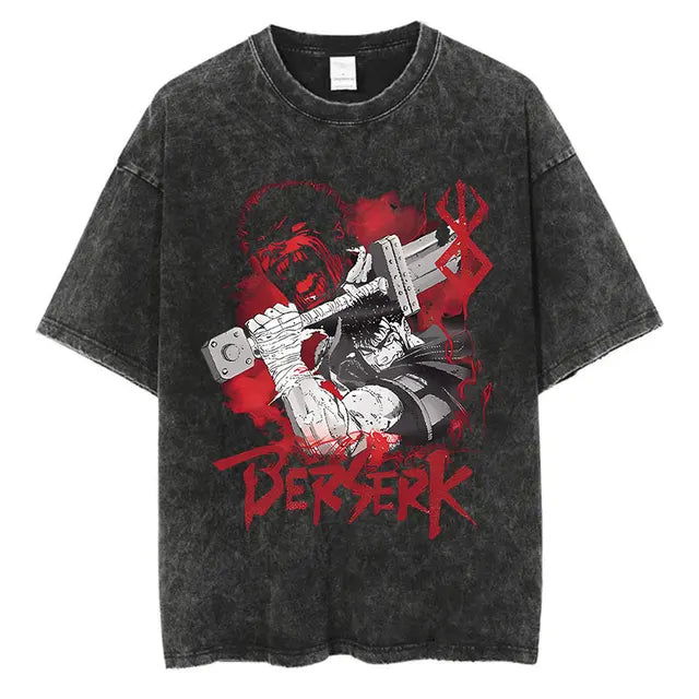 Berserk Bold Statement T-shirt - Senpai Attire