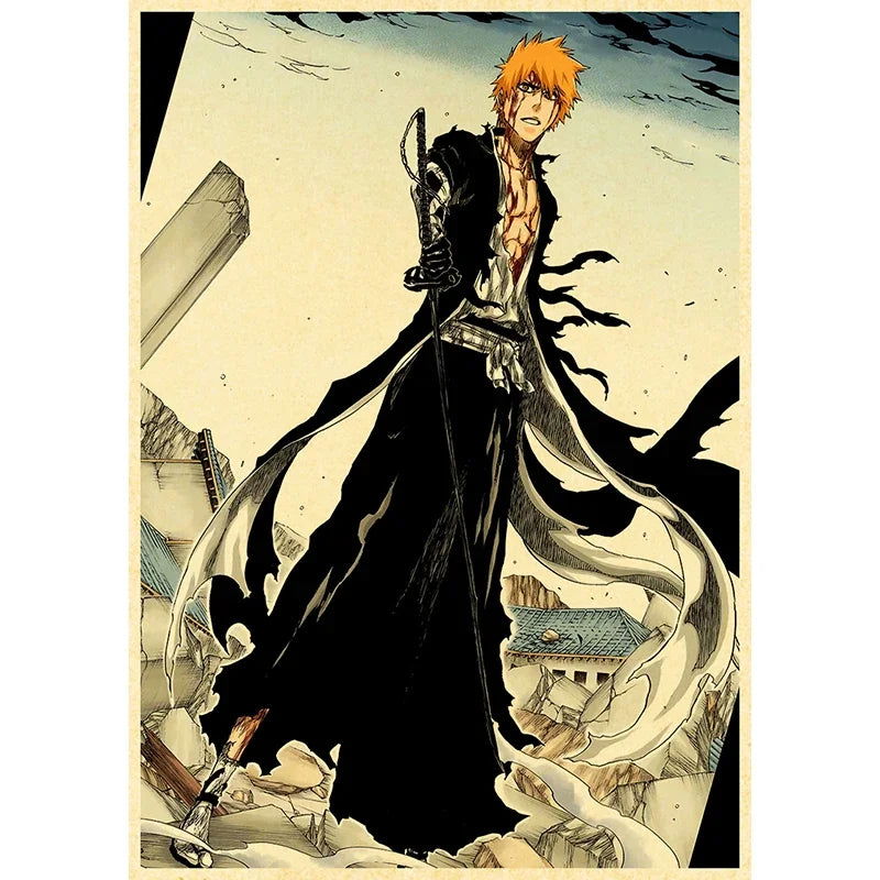 Bleach Anime Beautiful Posters - Senpai Attire