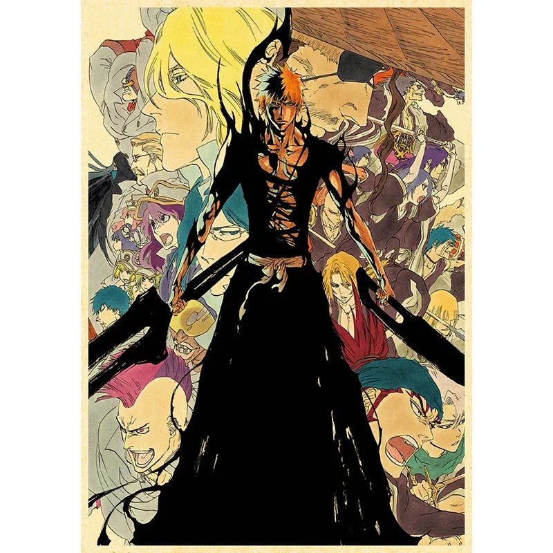 Bleach Anime Beautiful Posters - Senpai Attire