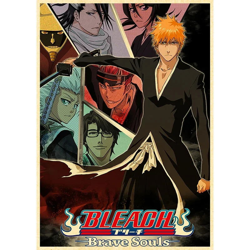 Bleach Anime Beautiful Posters - Senpai Attire