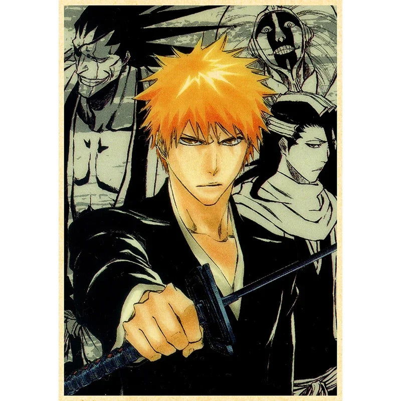 Bleach Anime Beautiful Posters - Senpai Attire