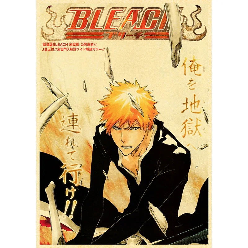 Bleach Anime Beautiful Posters - Senpai Attire