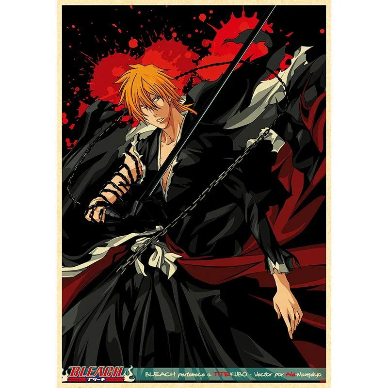 Bleach Anime Beautiful Posters - Senpai Attire