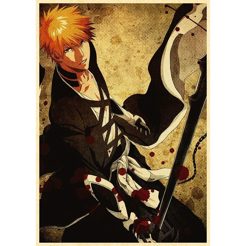 Bleach Anime Beautiful Posters - Senpai Attire