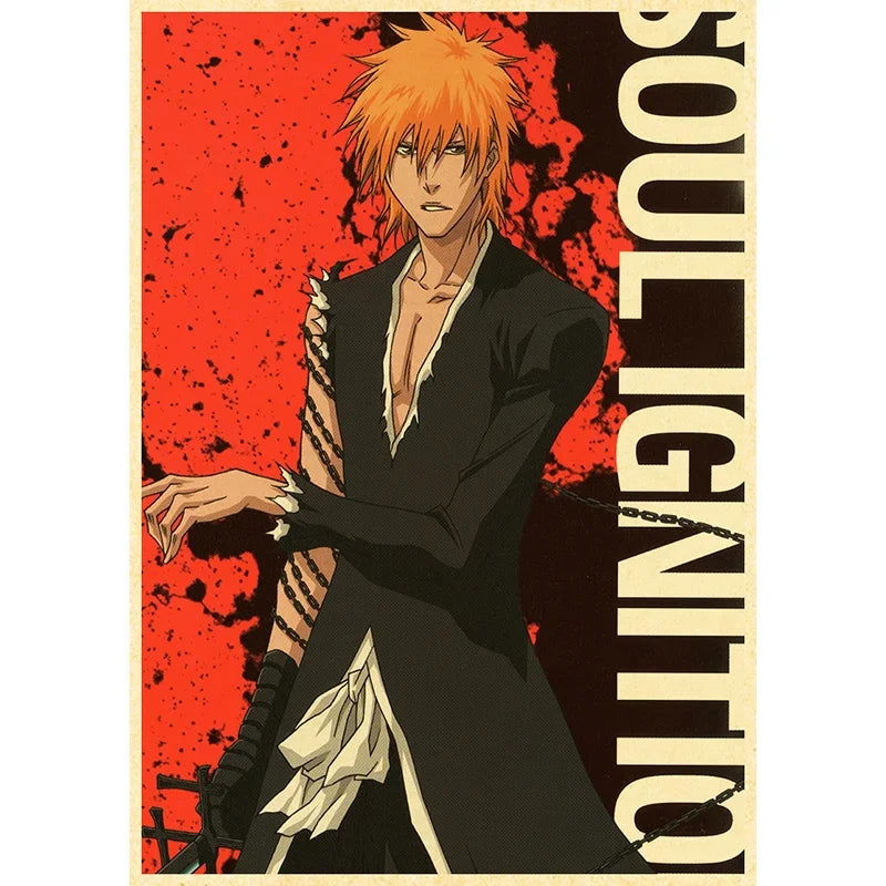 Bleach Anime Beautiful Posters - Senpai Attire