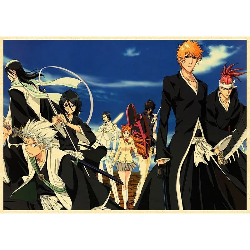 Bleach Anime Beautiful Posters - Senpai Attire