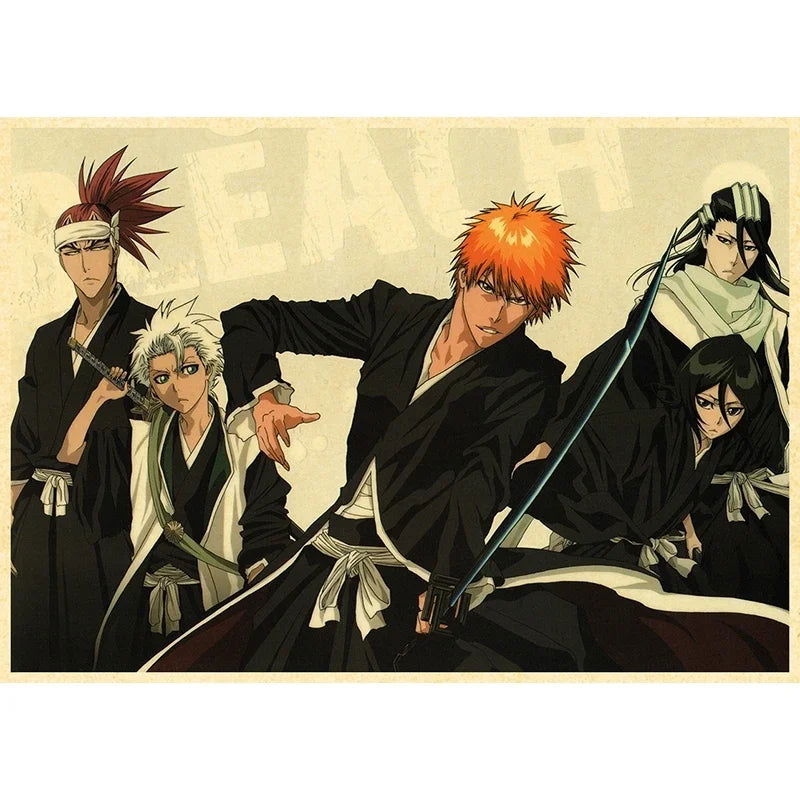 Bleach Anime Beautiful Posters - Senpai Attire