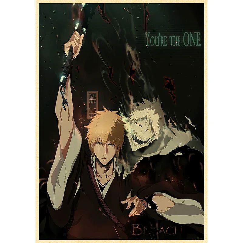 Bleach Anime Beautiful Posters - Senpai Attire