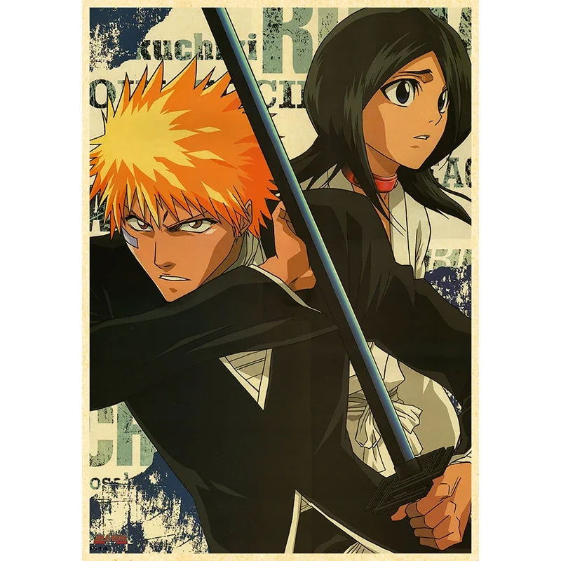 Bleach Anime Beautiful Posters - Senpai Attire