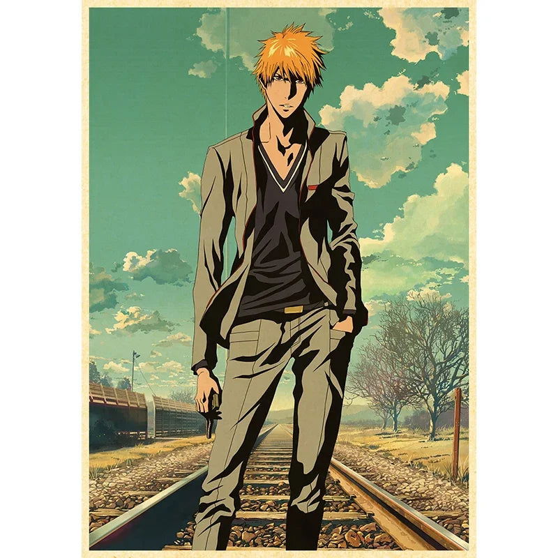 Bleach Anime Beautiful Posters - Senpai Attire