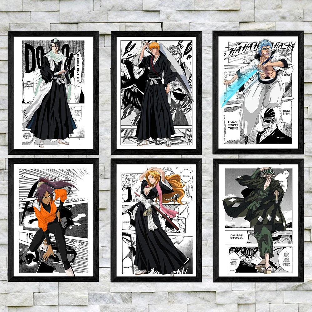 Bleach Anime Wall Posters - Senpai Attire