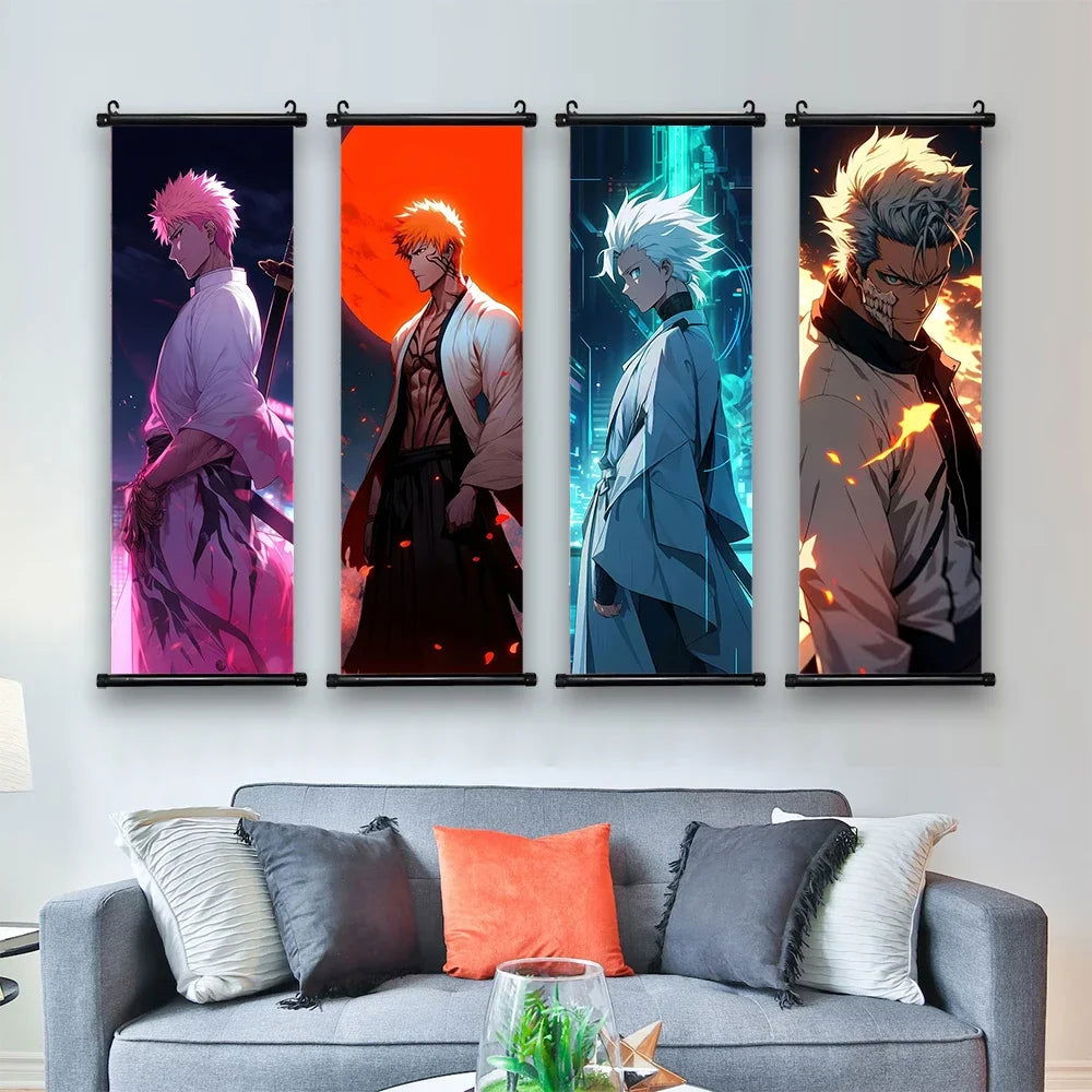 Bleach Hanging Scrolls Posters - Senpai Attire