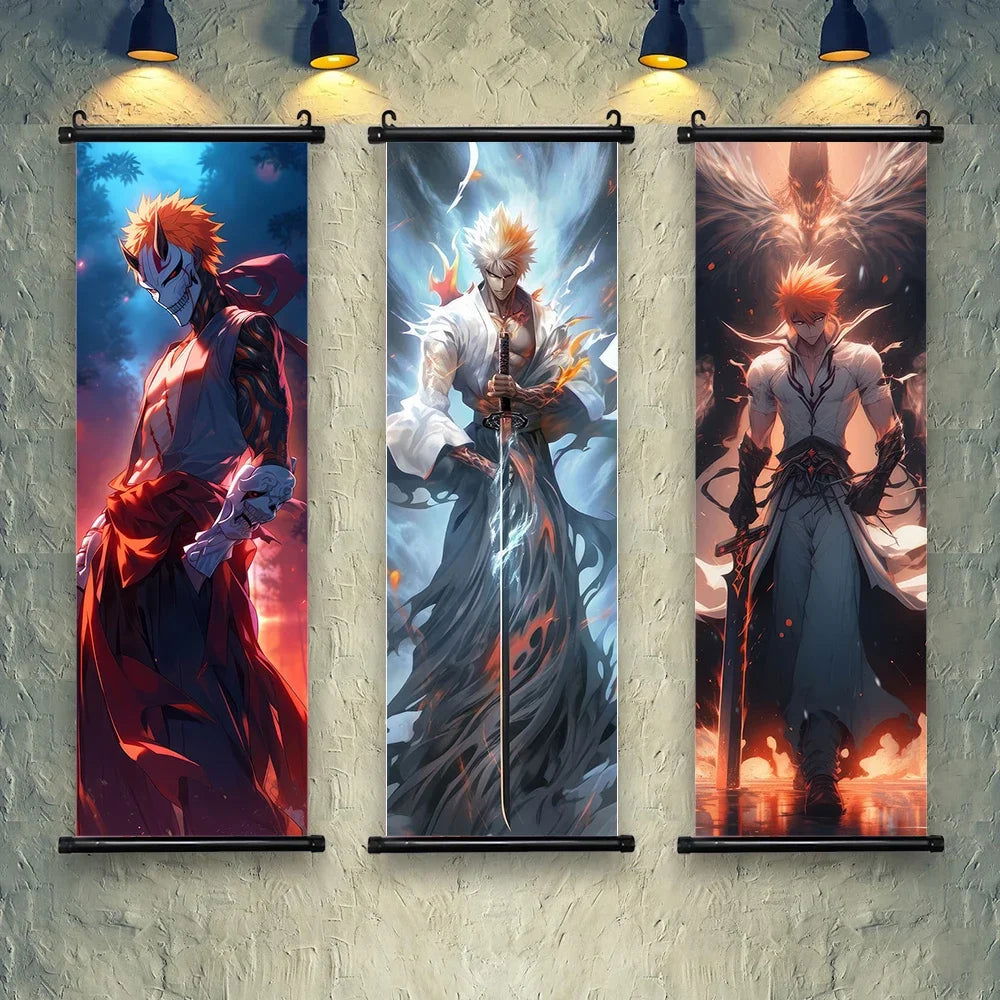 Bleach Hanging Scrolls Posters - Senpai Attire