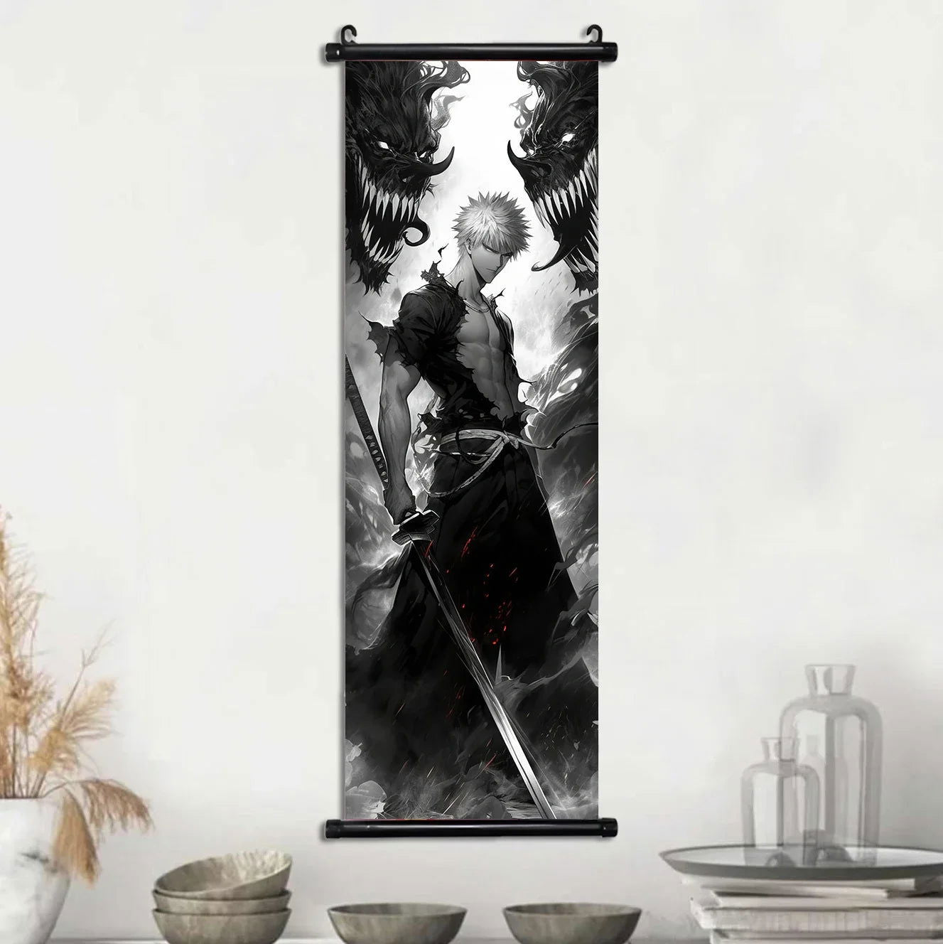 Bleach Hanging Scrolls Posters - Senpai Attire