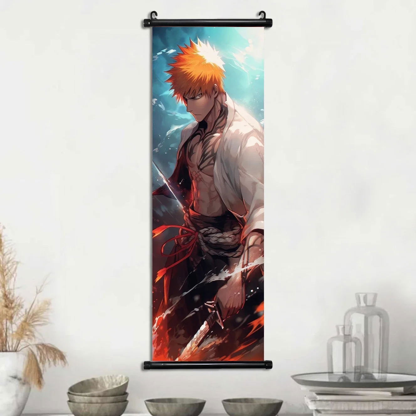 Bleach Hanging Scrolls Posters - Senpai Attire