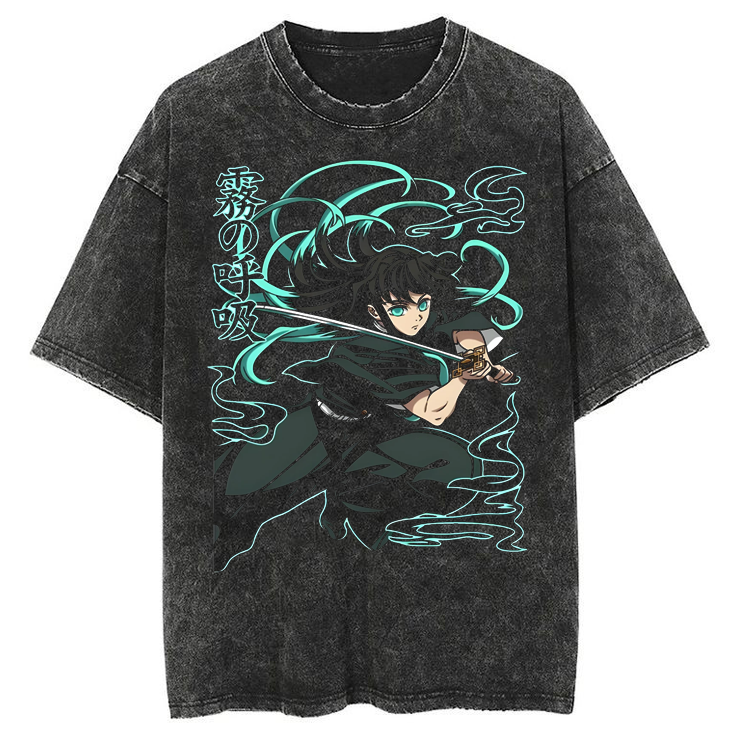 Demon Slayer trending anime Stylish T-shirt