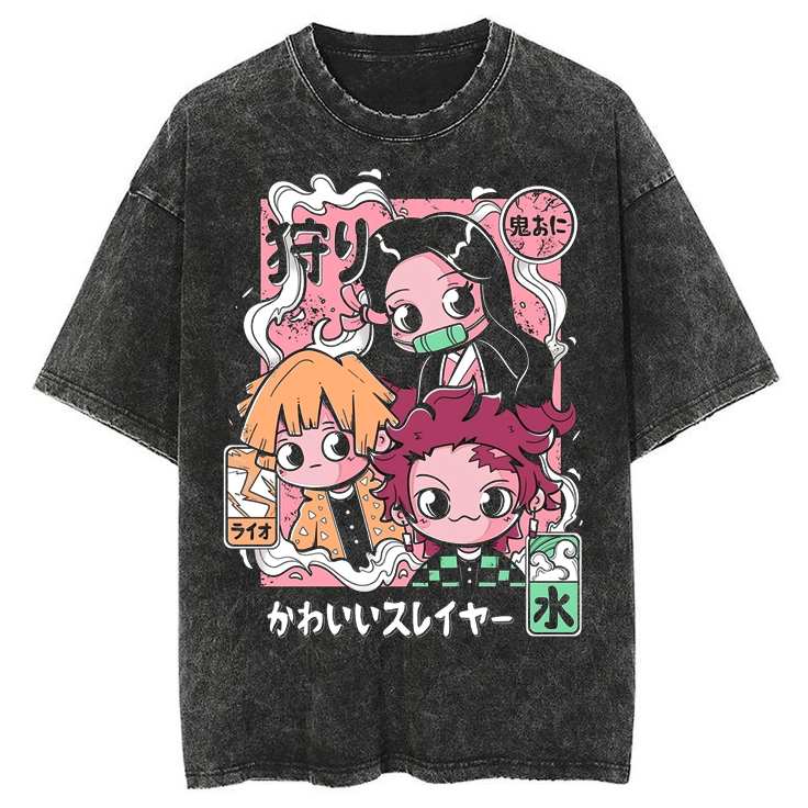 Demon Slayer trending anime Vintage T-shirt