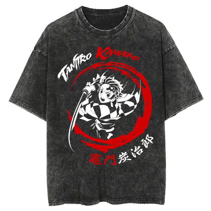 Demon Slayer trending anime Bold T-shirt