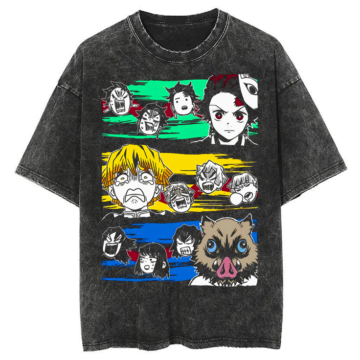 Demon Slayer trending anime Retro T-shirt