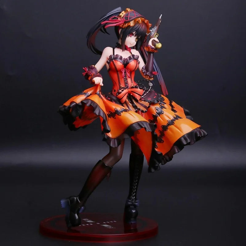 Date a Live 23CM PVC Kurumi Tokisaki Beautiful Action Figure