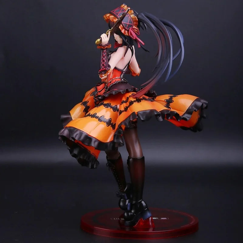 Date a Live 23CM PVC Kurumi Tokisaki Beautiful Action Figure