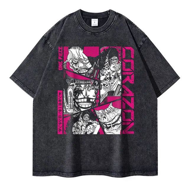 One Piece Anime High-quality T-shirt