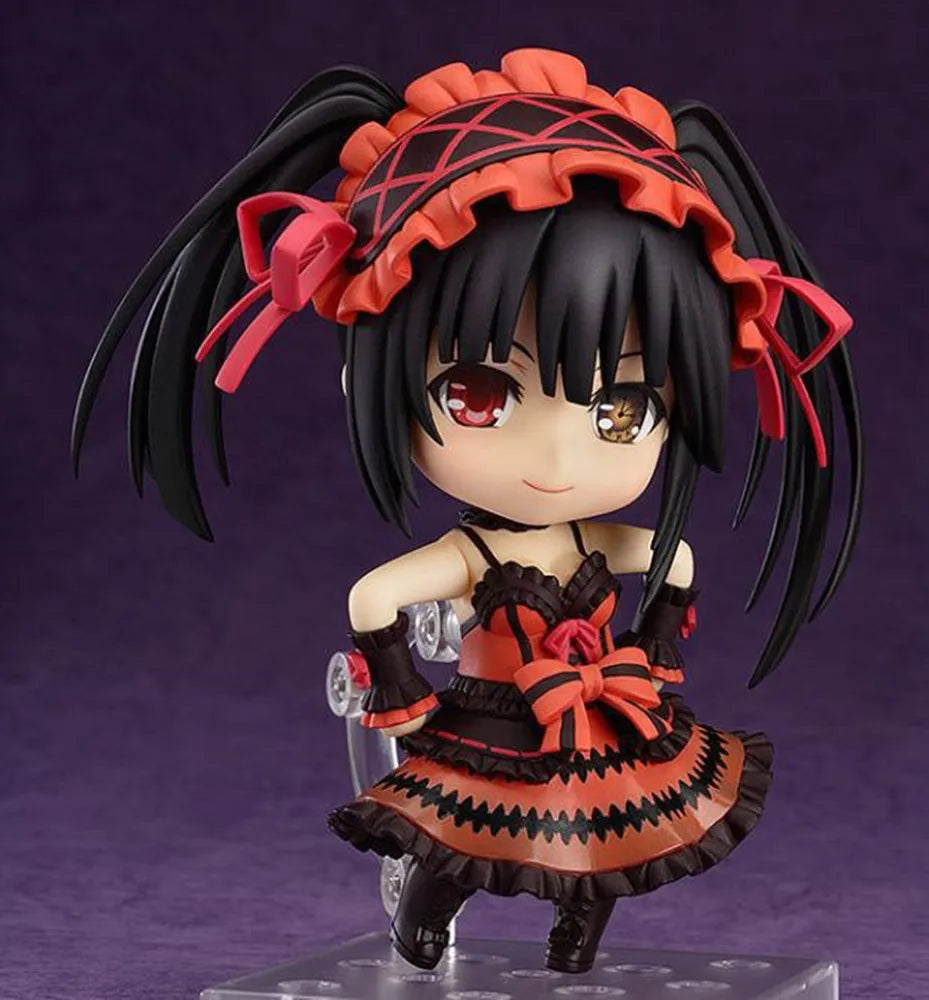 Date A Live 10cm Tokisaki Kurumi Chibi Action Figure