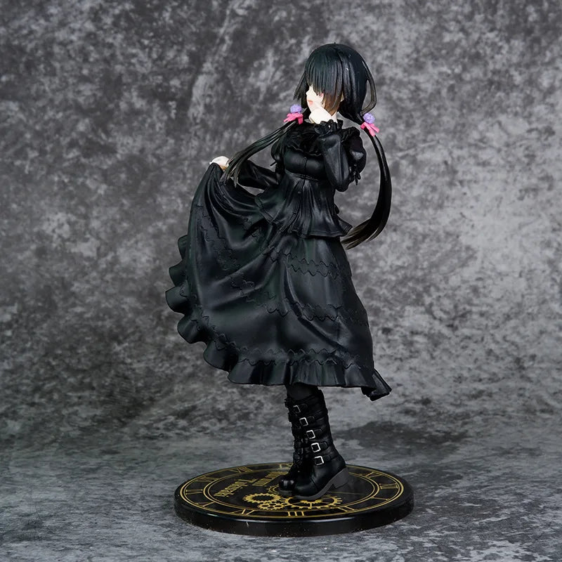 Date A Live Kurumi Tokisaki Black Dress Action Figure