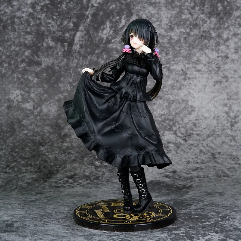 Date A Live Kurumi Tokisaki Black Dress Action Figure