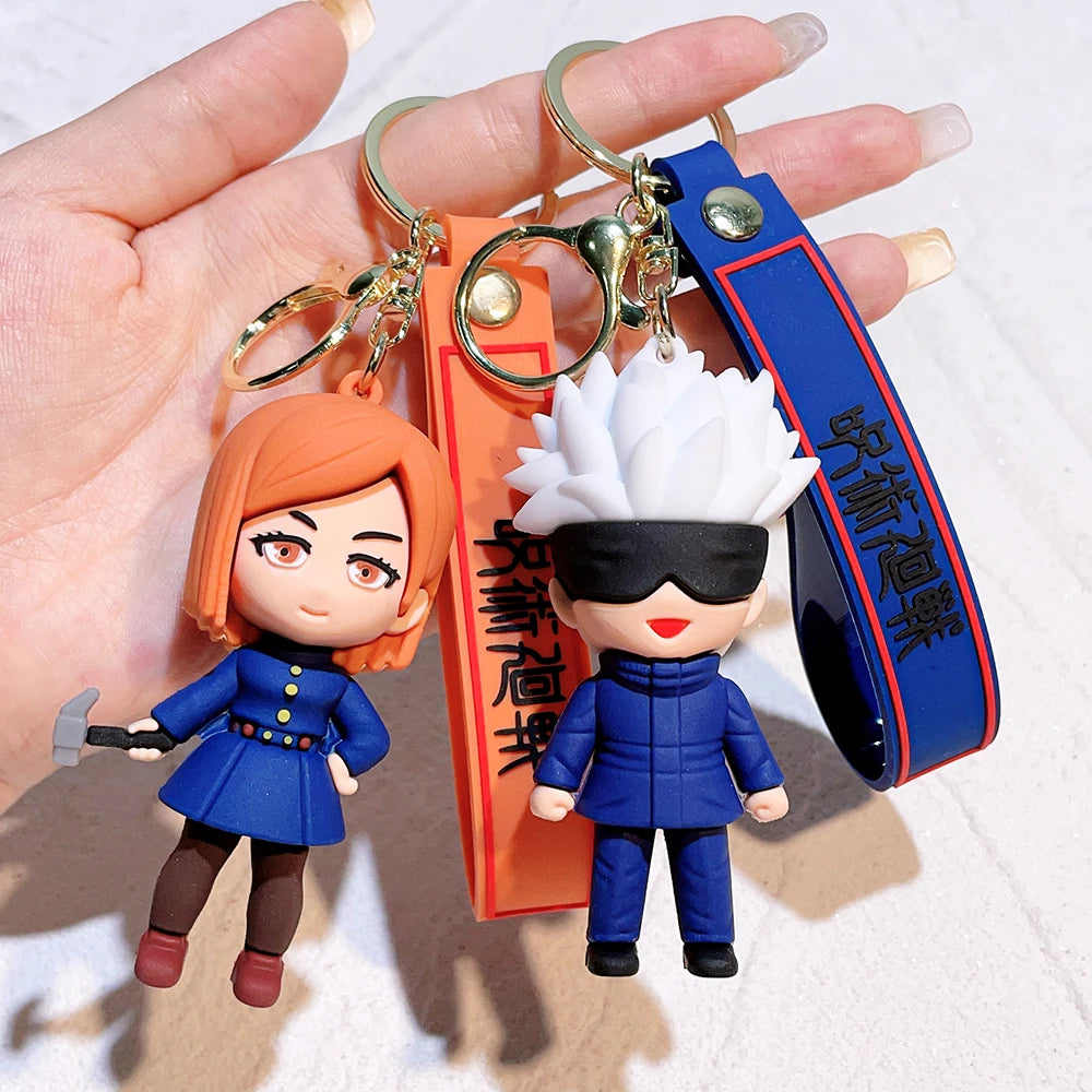 Jujutsu Kaisen Cool Action Figure Keychain